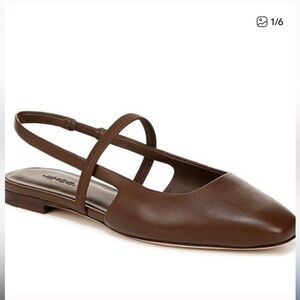 Vince Bernice Slingback Flat (Women) BROWN